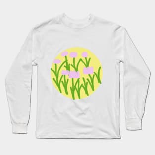 minimalist oil painting Long Sleeve T-Shirt